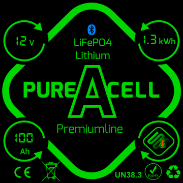 12v 100ah 13kwh