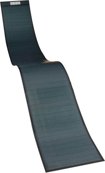 Bipvco flexibel zonnepaneel 55w 12v 682 x 684 mm